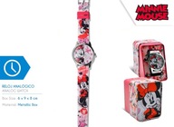 Analógové hodinky Minnie Mouse