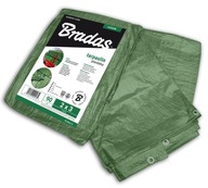 Plandeka wzmacniana Bradas green 3m x 4m - 90g