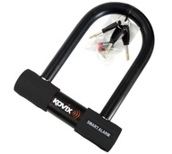 Visiaci zámok U-Lock s alarmom KOVIX KTL14-150 čierny