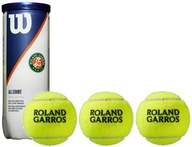 WILSON ROLAND GARROS TENISOVÉ LOPTY 3 ks