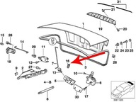 OE BMW KRYT KUFRU BMW 3 E36 7 E38