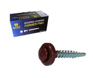 Farmárske skrutky na plech TORX 4,8x35 RAL3009