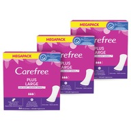 CAREFREE Plus Veľké hygienické vložky Light Scent 64ks x 3ks SET