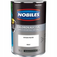 CHLOROGUMOVÁ FARBA NOBILES BIELA ​​1L