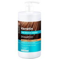 Dr Sante Hair šampón Keratin Regeneration pre matné lámavé vlasy 1000ml