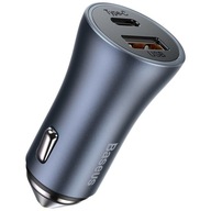 Autonabíjačka BASEUS USB QC + USB-C PD 40W