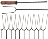 KLOBÁSOVÉ TYČKY NA OHNIVÚ PALENSIKO VIDLIČKU 150cm