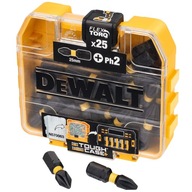 DEWALT SADA 25 NÁRAZOVÝCH BITOV PH2 x 25 mm EXTREME FLEXTORQ DT70555T