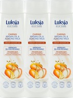 LUKSJA KRÉMOVÝ SPRCHOVÝ GÉL 500ML ARGAN x3