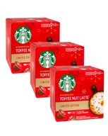 STARBUCKS DOLCE GUSTO TOFFEE NUT LATTE 3 x 12 vrchnáčikov