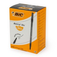 BIC GUĽOVODOVÉ PERO 1,0 mm okrúhle 60 kusov ČIERNA