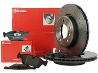 BREMBO XTRA DISK + DLOŽKY PREDNÉ BMW 3 E46 300MM