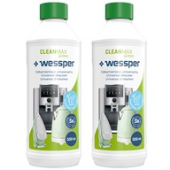 Wessper kávovar odstraňovač vodného kameňa 1000 ml prírodný univerzál - 2x 0,5l