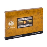 ASTRA olejové farby 12x18ml sada 2