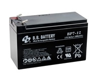 Batéria B.B BP 7-12 T2 (6,3 mm) 7Ah 12V 6-9 rokov