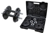 NASTAVITEĽNÉ Činky v kufri S585470 2X9,5KG EB FIT