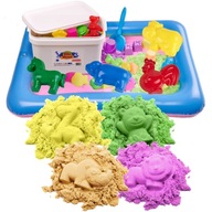 BibiMoon Kinetic Sand 4kg SADA KRABIČKY NA PIESOK FORMY