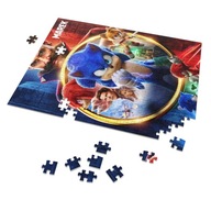 Puzzle + NAME box SONIC 2 Ježek A4 110 el