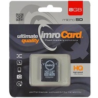 8GB pamäťová karta Imro micro-SDHC micro-SD CLASS10