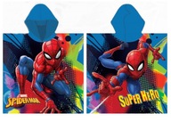 UTERÁK SPIDERMAN PONCHO 55x110 s kapucňou Mikrovlákno