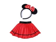 OUTFIT MINNIE MOUSE, SUKŇA, ČELENKA, 2 kusy