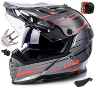 PRILBA ENDURO LS2 MX436 PIONEER EVO KNIGHT L BLENDA