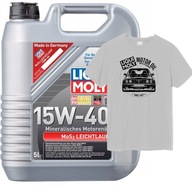 Liqui Moly 2571 MoS2 Leichtlauf 15W-40 5L + tričko