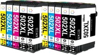 10x atrament pre EPSON 502 XL XP-5100 WF-2800 WF-2860