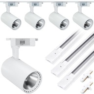 4x BUSTER SET KOĽAJOVÉ LED LAMPY SVETLOMETY 120W 12000lm 3m