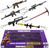 FORTNITE Sada kľúčeniek na zbrane, 6 ks, 11,5 cm