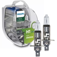 PHILIPS H1 ECOVISION 12V 55W DUO ŽIAROVKA PREDĹŽENÁ ŽIVOTNOSŤ