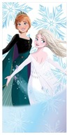 PLÁŽOVÁ osuška 70 X 140 CM DISNEY FROZEN FROST ANNA ELSA