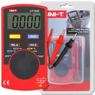 UNIVERZÁLNY MULTIMETER, RUČNÝ MERAČ PRÚDU UT120A