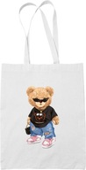 Teddy Bear Ralph Bag Girl 15 Módna biela