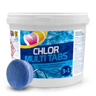 GAMIX CHLOR MULTI TABS 200G 5KG BAZÉNOVÁ CHEMIKÁLIA