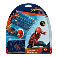 Súprava školských pomôcok Spider-Man 6 ks