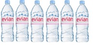 BAL 6x 1L neperlivej minerálnej vody EVIAN