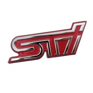 BADGE Emblem 3Dmetal SUBARU STI tuning Kvalita
