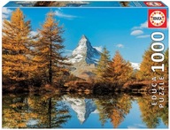 Educa Borras 1000 výška Matterhorn v jesennom puzzle