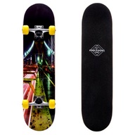 Klasický REKREAČNÝ SKATEBOARD ABEC-5 Guma