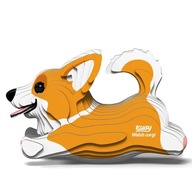 Pes Corgi - Eco 3D Puzzle - Eugy