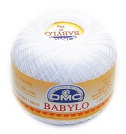 DMC babylo 20 farieb B5200 snehovo biela 100gr/733mb