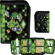 MINECRAFT SCHOOL PIXELY PENCASE PRE HRU CHLAPCA