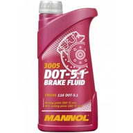 MANNOL 3005 BRZDOVÁ KVAPALINA DOT5.1 brzdová kvapalina 1L