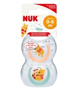 NUK 730129 Cumlík 0-6m DISNEY MACKO 2 ks silikón