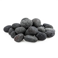 Lava Pebble For Aquarium Black 3kg