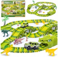 DINOSAUR RACE TRACK DINO PARK MAGIC TRUCK PRE DETI 360CM 275EL