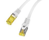 Patchcord CAT.6A S/FTP LSZH CU 0,25M šedý