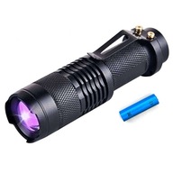 LED UV BATERKA VÝKONNÝ TAKTICKÝ ZOOM tester odolný