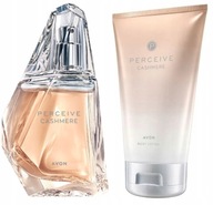 AVON PERCEIVE CASHMERE 50 ml+150 ml telové mlieko